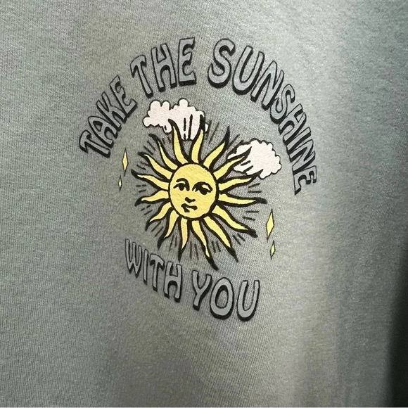 Modern Lux crew neck sweatshirts “Take the Sunshine With You” logo size large - Picture 3 of 6